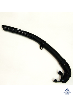 Трубка для дайвинга DiveMaster Soft black