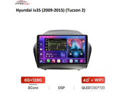 Штатная магнитола FarCar XL361M для Hyundai ix35 (2009-2015) (Tucson 2) на Android (6gb/128gb/DSP/WiFi/4G/GPS/BT)