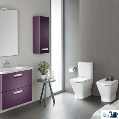 Унитаз компакт ROCA GAP 34273700H 341730000 Clean Rim напольный безободковый с бачком