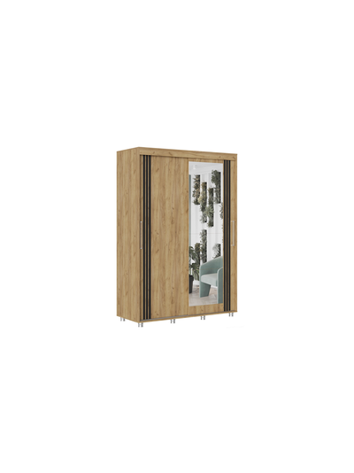 Форест 1.5 м шкаф-купе  Дуб крафт золотой