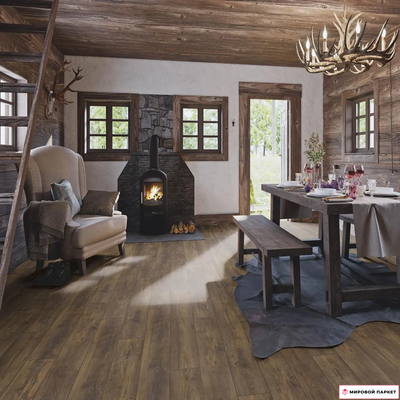 Ламинат My Floor Chalet Каштан M1005 33 класс толщина 10 мм с фаской 1.598 м2