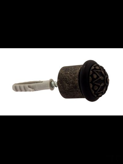 Упор дверной напольный Fratelli Cattini F4 FA античное серебро