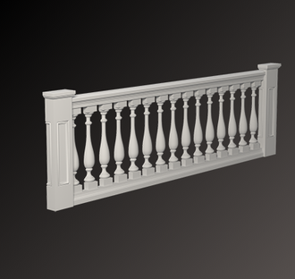 Плинтус столба 1.53.111 - 66*20*2000мм (бывш. 4.79.101)