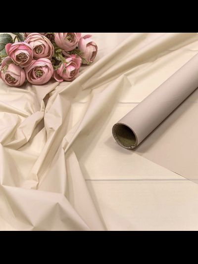 Тишью пленка в рулоне 23мкм (серо-сиреневая), 58см*10м