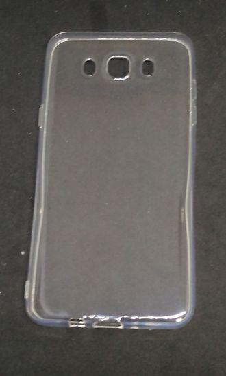 Защитная крышка силиконовая Samsung Galaxy J7 (2016), прозрачная