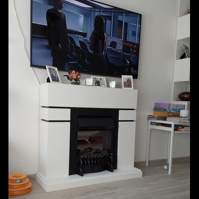 Электрокамин Лондон WT с очагом Fobos