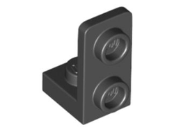 Bracket 1 x 1 - 1 x 2 Inverted, Black (73825 / 6335317)