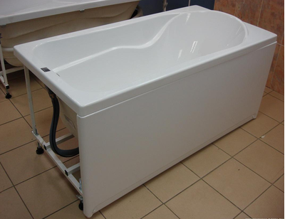 Акриловая Ванна Bas ЛИМА 130х70, каркас, слив-перелив