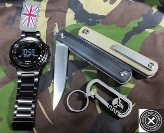 Складной нож ZIEBA KNIVES G2 S.U.T.G. G10