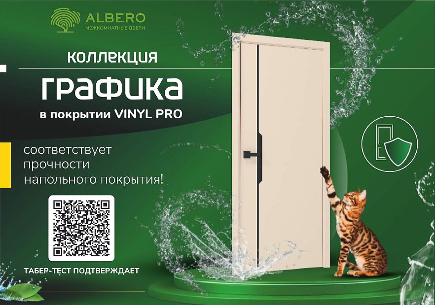 Двери Графика винил