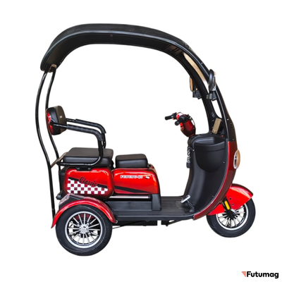 Электротрицикл FUDUDU Q8 красный