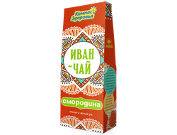 Чайный напиток из листьев кипрея Иван-чай со смородиной 60 г, Компас Здоровья