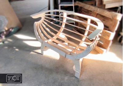 Скамья из фанеры