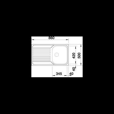 Мойка Blanco Tipo 45 S