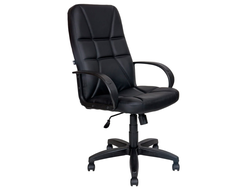 Кресло Алвест AV 114 PL (727) MK экокожа 223 черная