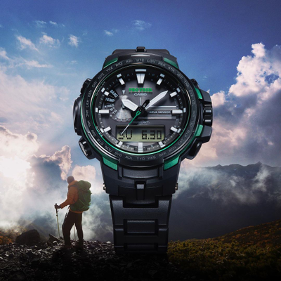Casio Pro Trek PRW 6100FC 1 12chasov.ru