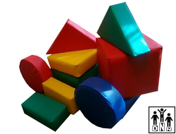 Детский игровой конструктор «Юный строитель»