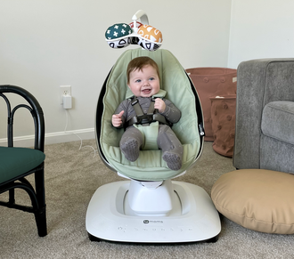 Кресло-качалка 4moms mamaRoo New олива