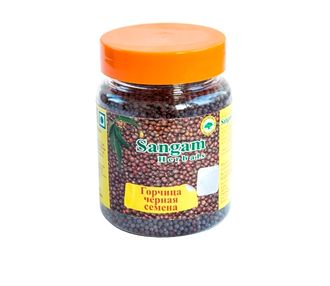 Горчица черная (семена) Sangam Herbals, 100 гр