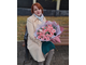Букет с нежно-розовыми розами