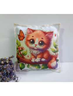 Подушка детская "Котик 2"
