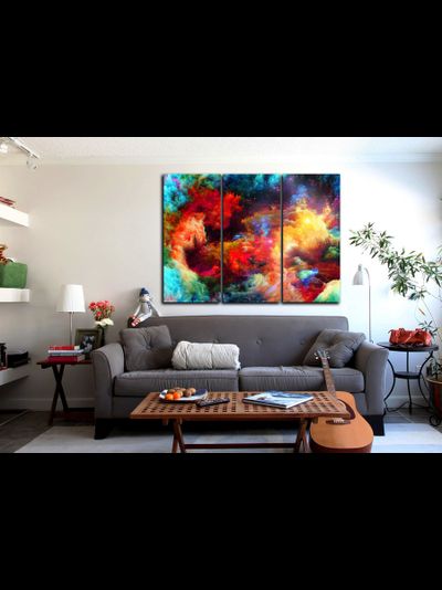 Модульная картина &quot;Волшебный цвет&quot;