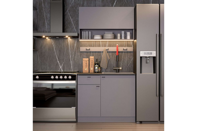 Кухонный Гарнитур "Энни" (1,0м) Графит