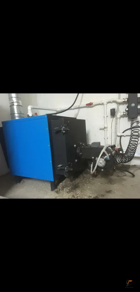 Котел на отработанном масле АМК1 (10-50) кВТ