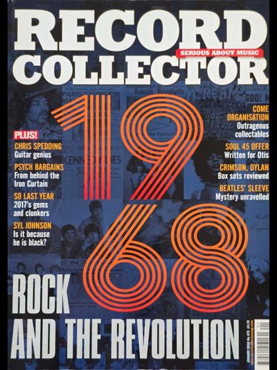 Record Collector Magazine Issue 475 January 2018 Rock And The Revolution Cover , Intpressshop