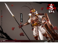 Самурай-кузнечик, медный - КОЛЛЕКЦИОННАЯ ФИГУРКА 1/12 Soldier - Gweitong series 2 (CT00C) - CROW TOYS