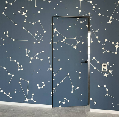 ДВЕРЬ СКРЫТОГО МОНТАЖА IFL9 REVERS (ВНУТРЕННЕЕ ОТКРЫВАНИЕ) СКРЫТОГО МОНТАЖА 59 мм. ДВЕРНОЕ ПОЛОТНО (ГРУНТ) ПОД ОТДЕЛКУ/ ЧЕРНАЯ КРОМКА с 3-х СТОРОН