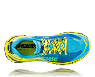 Кроссовки женские HOKA W EVO MAFATE 2 1105592 Cyan/Citrus 1123157-CCTRS (Размеры: US9 - 26cm)