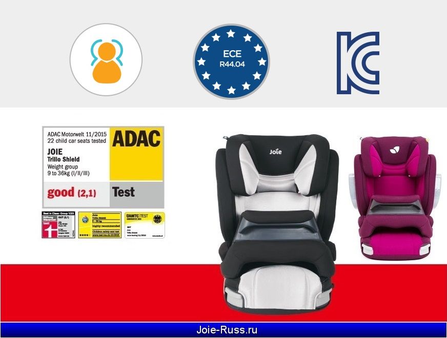 Новый обзор Joie Trillo Shield IsoFix - автокресло для детей от 1 до 12 лет