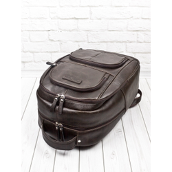 Кожаный рюкзак Rivarolo brown (арт. 3071-04)