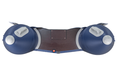 Моторная лодка Ривьера Компакт 3200 СК комби светло-серый/синий