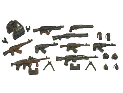 Комплект российского оружия (камуфляж)