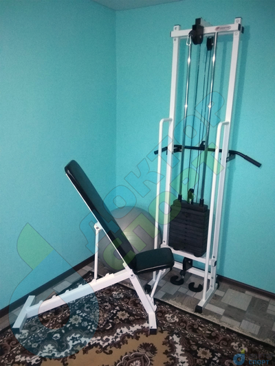 "Санитас" 60 кг со скамьей (металлические обрезиненные груза)