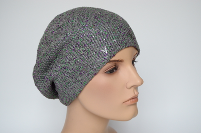 Вицио разноцветный берет Италия 7085