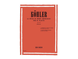 Köhler, Ernesto Studi difficili op.33 vol.3 per flauto