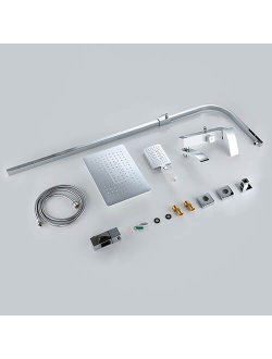 Гарнитур для душа белый GAPPO G2407-8