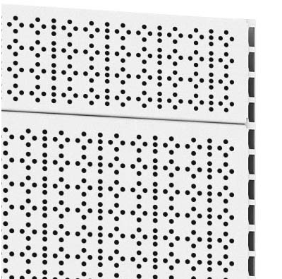 Стеллаж ECO LINE пристенный перфорированный L=665 H=2250