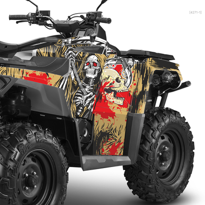 Наклейки на квадроцикл Aodes Pathcross 1000 mud pro - 2021 2022 2023 2024 №4271-1