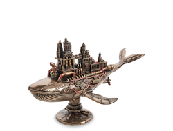 Модель № WS-1072: Статуэтка в стиле Стимпанк «Пятидесятидвухгерцевый кит»