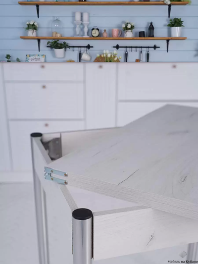 Стол Виста Лайт раскладной Крафт белый