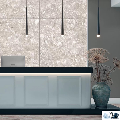 Керамогранит Alpas Euro Outdoor Terrazo Bianco 2 cм 60x60 см