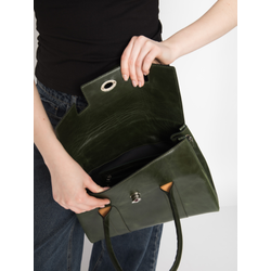 Деловая сумка Valenza Premium green (арт. 5076-11)