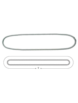 Бесконечный кольцевой канатный строп