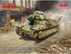 Сборная модель: (ICM 35336) Французский легкий танк FCM 36