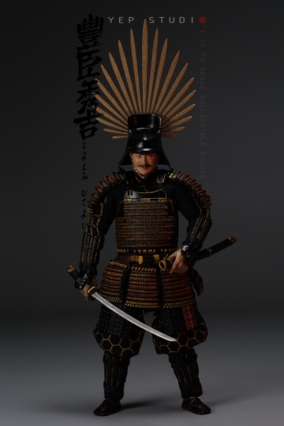 Самурай Тоётоми Хидееси - Коллекционная фигурка 1/12 SCALE Taiko Toyotomi Hideyoshi (NO.0009) - YepStudio