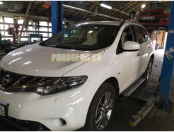 Пороги на Nissan Murano (2009-2016) Bmw-style V2